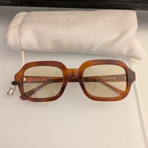 Lexxola Jordy Tort & Yellow Brand-New in Case Leather Case